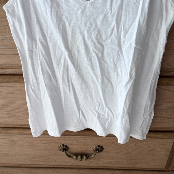 LNA White Cutout Tank Top - Picture 4 of 7